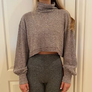 Free People Cropped Sweater